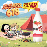 麴醇堂  草莓750ml*1 韩国果味玛克丽米酒 尝鲜装 