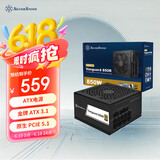 银昕（SilverStone）额定850W VG850R-GM 金牌ATX3.1电源 (原生PCIE5.1/全日系电容/压纹材质/风扇启停)