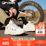 斐乐（FILA）篮球鞋女鞋BARRICADE低帮篮球文化鞋复古休闲鞋 燕麦色-T12W941206AOM 36.5
