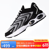 耐克NIKE休闲鞋男经典气垫AIR MAX TW运动鞋DQ3984-001黑灰44.5