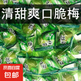 脆青梅脆梅小包装酸梅爽口梅休闲清爽梅蜜饯果脯零食李梅网红零食 青脆梅 500克