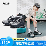 MLB鞋子男女赛博老爹鞋张凌赫明星同款25春新款3ASHWD15N-50BKS-255