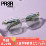 帕莎（prsr）太阳镜男女大框韩版防晒PS7009 -W-透明色