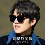墨镜女夏潮防紫外线高级感2025新款男开车太阳眼镜防晒眼睛GM同款 V款-无点