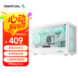 九州风神（DEEPCOOL）CH260电脑主机机箱白色支持M-ATX背插主板/支持360水冷/ATX电源/兼容388mm显卡/Type-C接口
