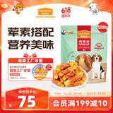 麦富迪 宠物狗狗零食 成犬幼犬训狗奖励鸡肉卷甘薯1200g