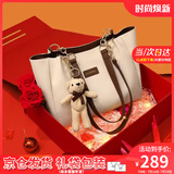 viney新款包包女包牛皮托特包大容量手提包生日礼物送女友老婆 【棕色折叠礼盒装】实用轻奢大包