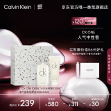卡尔文克雷恩（Calvin Klein）ckone香水中性淡香水礼盒(100ml+沐浴啫喱100ml)礼物(效期至26.5)