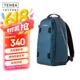 天霸TENBA摄影包 70-200一机一镜单肩相机包单反包微单斜跨轻量solstice速特7L斜肩包蓝色 636-422