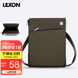 乐上（LEXON）单肩包男士商务斜跨包休闲耐磨iPad包（赠品）颜色随机发货