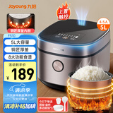 九阳（Joyoung）5升大容量4~5人电饭煲电饭锅八大烹饪菜单大火快煮智能预约微压多功能5L饭煲F510