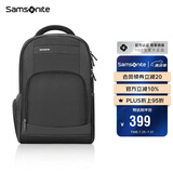 新秀丽（Samsonite）电脑包双肩包商务背包笔记本包休闲都市36B*09010黑色15英寸