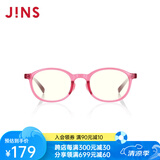 睛姿（JINS）防蓝光眼镜儿童学生防辐射眼镜护目镜TR90镜框FPC17A104【2-8岁】 104 粉红色（有包装）
