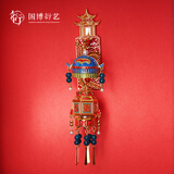 中国国家博物馆方形宪宗行乐图宫灯文创冰箱贴可发光国潮文创冰箱贴礼物