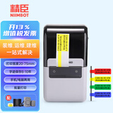 精臣Z401/M2/M3高清版通信运维装线缆智能标签打印机 机房网线P刀型手持便携式不干胶条码机标签机 Z401大尺寸（机器+1个色带+1卷纸+1个胸包