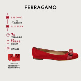 菲拉格慕（Ferragamo）女士Varina芭蕾舞平底鞋  0592125_1D _80/38.5码 礼物 送女友