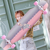 弘鹰 长板滑板专业舞板Dancing公路刷街代步儿童成人男女初学四轮滑板 流恋