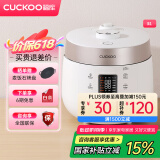 福库（CUCKOO）电饭煲韩国原装进口1-8人家用大小容量电饭锅多功能高压无压切换智预约能双压不粘内胆电饭煲 CRP-ST1011FW 5L