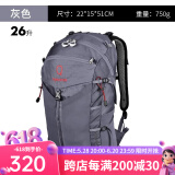 STRONG OXYGEN;O2强氧Gazelle羚羊36L徒步双肩包男女款均码背负户外旅游登山包新款 灰色26L（无顶包） 均码