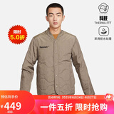 耐克NIKE棉服夹克男立领拒水NSW PADDED外套FB1909-031橄榄灰色XL