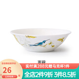玉泉 绿之灵中式家用骨瓷餐具米饭碗碟厨房套件陶瓷餐具碗碟 面碗