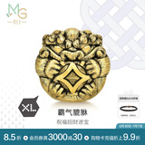 周生生 黄金转运珠足金Charme XL 酷黑貔貅蝙蝠锁子纹串珠 单颗 貔貅93838C