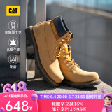 CAT卡特大黄靴马丁靴男靴四季款固特异牛皮户外鞋P725756O1EDC25 经典款 41