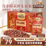 三只松鼠野生山核桃仁500g/盒 每日坚果礼盒炒货零食品 团购送礼