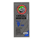 日本风琴机针兄弟家用缝纫机原装机针缝衣配件9/11/14/16号5支装 9号适合薄料（5枚装）