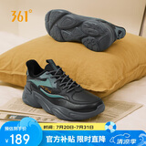 361°运动鞋男秋冬季加绒保暖复古休闲老爹跑步棉鞋子男672336762F-2
