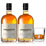 TARALOTTI威士忌洋酒英国原酒进口烈酒调基酒经典可乐桶自饮酒水40度500ml 2瓶+礼袋