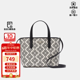 凯特丝蓓（KATE SPADE）女包flower菜篮子标志性黑桃四叶花logo手提斜挎包【正品保证】 KH425001