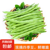 云南四季豆新鲜现摘云南长扁豆角农家应当季蔬菜芸豆现摘菜豆 新鲜四季豆1斤