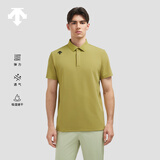 DESCENTE迪桑特TRAINING系列综训TOUGH男士速干短袖POLO衫夏季 MU-Burnished Gold 2XL (185/104A)