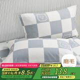 艾薇（AVIVI）枕套一对儿童枕套卡通学生枕芯套单人枕套 灰格熊 48*74cm