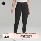lululemon丨Dance Studio 女士中腰运动裤 LW5EZUA 石墨灰 XS