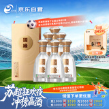 今世缘 国缘对开 柔雅型白酒 42度 500ml*6瓶 整箱装 