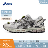亚瑟士ASICS跑步鞋女鞋透气运动鞋越野抓地耐磨跑鞋 GEL-KAHANA 8 FL 灰色 40