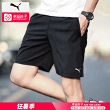 彪马（PUMA）短裤男裤 25夏季新款运动裤跑步健身训练舒适透气时尚休闲五分裤 【主推款】CAT logo/侧边口袋 XL 185/82A 推荐体重160-180斤
