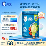 嘉宝（GERBER）混合蔬菜谷物高铁米粉  6月龄混合口味辅食米糊250g