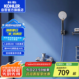 科勒（KOHLER）挂墙式淋浴花洒套装浴缸龙头家用手持花洒淋浴器 28580 带下出水