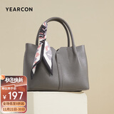 意尔康生日礼物mini托特包褶皱斜挎包单肩包女士手提包包女款2025年