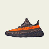 阿迪达斯 （adidas）三叶草Yeezy透气减震椰子350V2灰橙父亲节礼物HQ7045 48.5