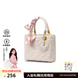 纽芝兰（NUCELLE）戴妃包2025手提女包大容量单肩斜挎新娘婚包生日520送女朋友礼物