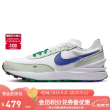 耐克NIKE运动休闲鞋男缓震WAFFLE ONE运动鞋FB8902-100白蓝43