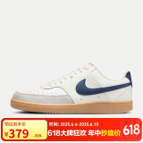 耐克NIKE板鞋男复古缓震COURT VISION运动鞋HF1068-133浅黄42