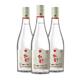 红星二锅头 纯粮5兼香 纯粮口粮酒 特产礼品 节日送礼 42度 500mL 3瓶 新老包装随机发货