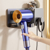 百字吹风机置物架免打孔壁挂电吹风挂架支架子卫生间洗手间风筒收纳架