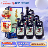景芝  景阳春小老虎  浓香型白酒  52度  500ml*6瓶  整箱装