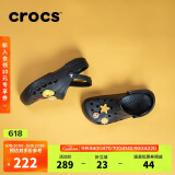 crocs卡骆驰贝雅洞洞鞋沙滩鞋|10126 黑色-001 36/37(220mm)